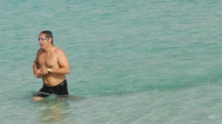 Kevin_leads_the_swim