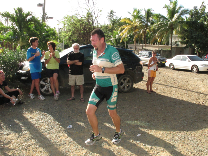 Andrew Waters competing in the Men's category