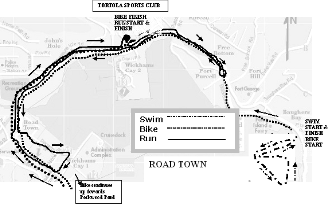 TSC Tri Course Map TSC Tri Course Map