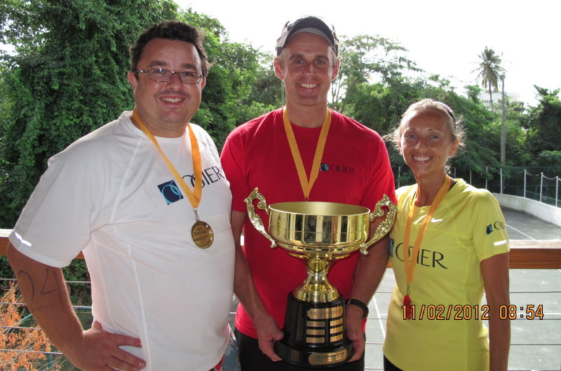 Ogier wins Corporate Cup in 2012 TSc Tri